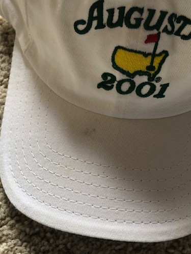 2001 Masters Golf Hat Brand New w/tags American Needle TIGER WOODS WINS Vintage! - Picture 3 of 11