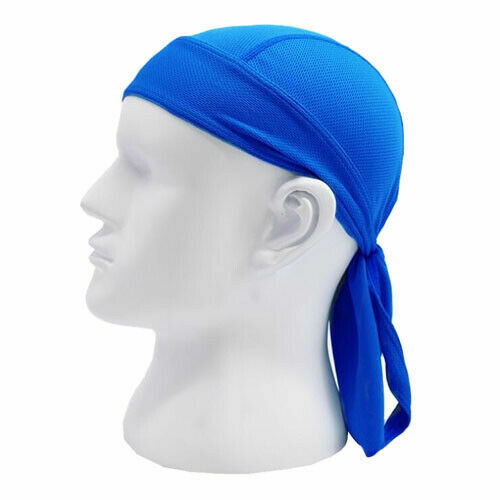 Adjustable Skull Cap Motorcycle Head Wrap Du Rag Do Doo Beanie Cycling Bandana - Picture 25 of 28