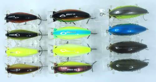 12 Deps Evoke 1.2/2.0 Korrigan Magnum 150/250(Hooks changed, paint peeling) Lot - Picture 2 of 18