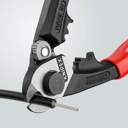 Knipex 190mm Wire Rope Cutters or Bowden Balustrade Cable Shears 9561190 - Picture 3 of 8