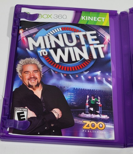 Minute to Win It Microsoft Xbox 360 Requires Kinect Sensor Zoo Publishing - Picture 4 of 10