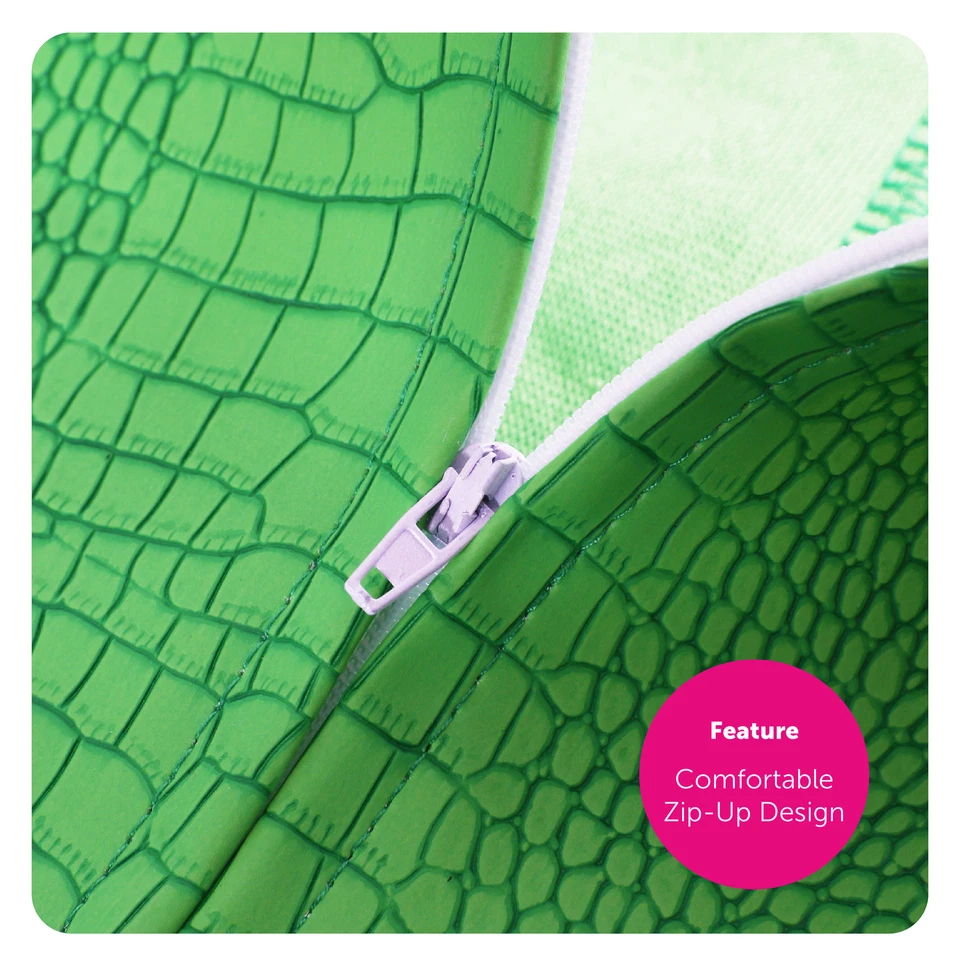 CHILD DINOSAUR CROCODILE COSTUME ANIMAL FANCY DRESS UNISEX SCHOOL BOOK WEEK - Image 4 of 4