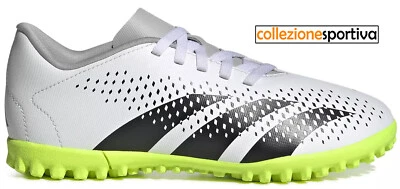 SCARPE CALCETTO ADIDAS PREDATOR ACCURACY.3 TF JUNIOR- IE9444 col. bianco/nero/ve