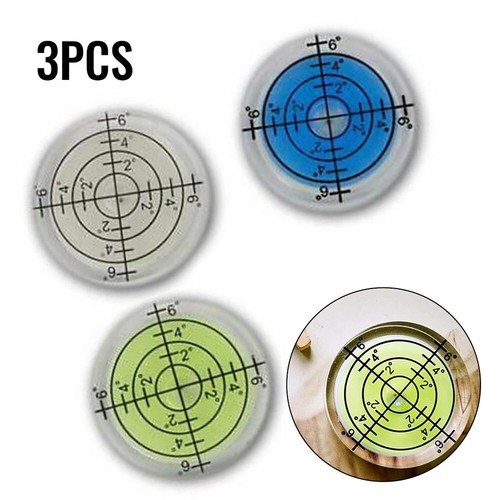 Wasserwaage ? 32mm 3 Stk Dosenlibelle Libelle Pr?zisions Waage Runde Zum Verkauf - Bild 7 von 10