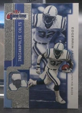 Edgerrin James (Colts/HOF) - 2001 Fleer Game Time Extra #95 (NM)