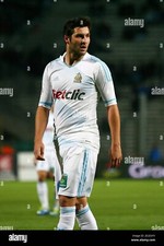 Camiseta Adidas grande Olympique Marsella para hombre usada 2011-2012 #10 GIGNAC