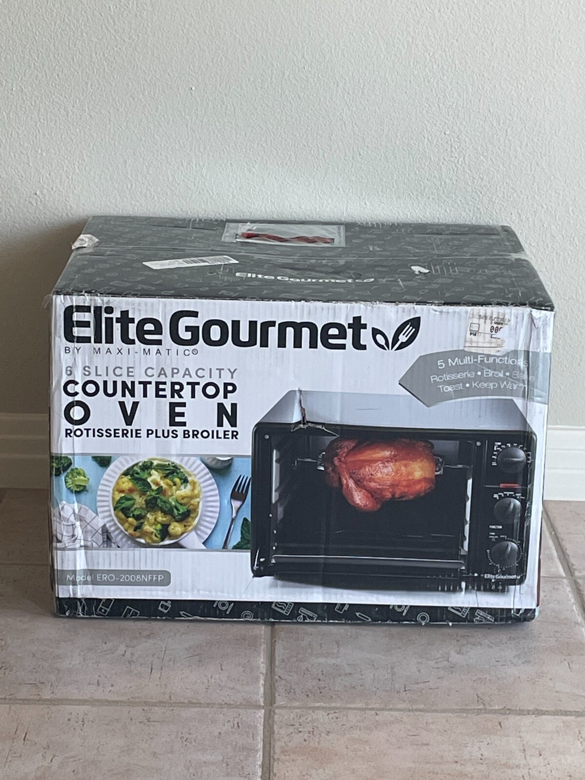 elite cuisine countertop oven