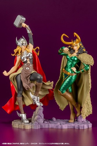 NEW KOTOBUKIYA MARVEL Bishoujo MARVEL UNIVERSE Lady Loki 1/7 scale Figure Japan - Picture 10 of 10