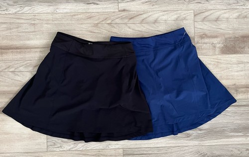 Athleta Girl School Day Skort, Lot Of 2, Blue&black, Size 12 L, EUC! - Picture 3 of 12