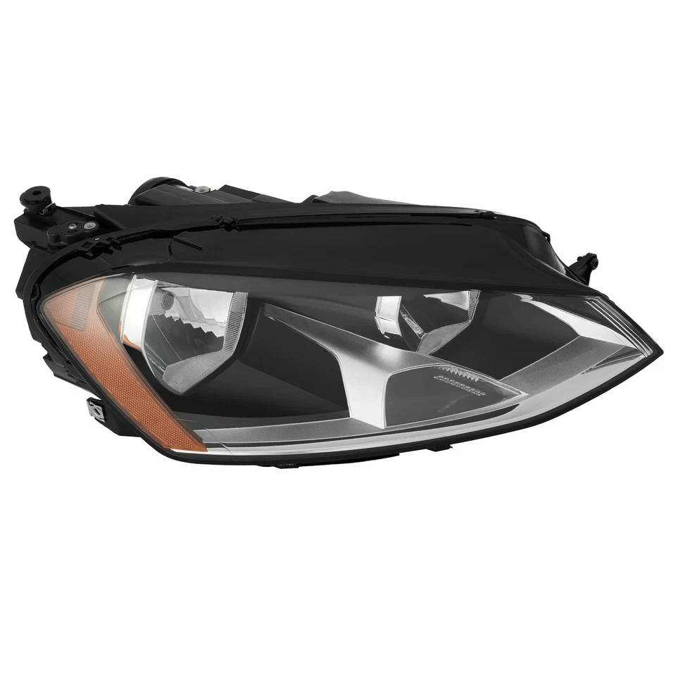 Halogen Headlight Headlamp Assembly Right Side For 2015-2017 Volkswagen Golf - Imagem 2 de 4