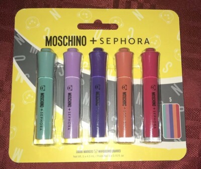 モスキーノ　SEPHORAコラボ　リップグロスとケース モスキーノ SEPHORAコラボ リップグロスとケース リップグロス