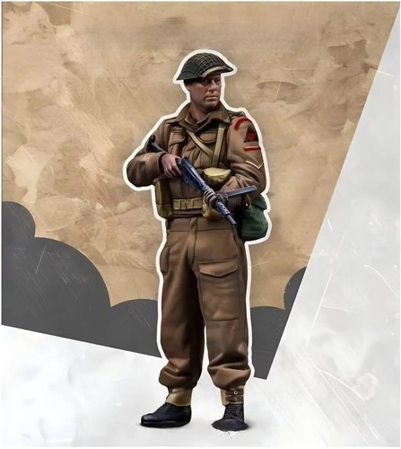 1/35 British Paratroopers Soldier RESIN FIGURE MODEL KIT Unpainted Unassembled - Picture 9 of 15