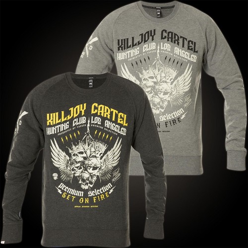 Yakuza Premium Ypp Hellgrau Sweatshirt Sweatshirts 2327 rrwd74q