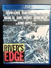 River's Edge 1986 Keanu Reeves OOP Kino Lorber Blu Ray LIKE NEW
