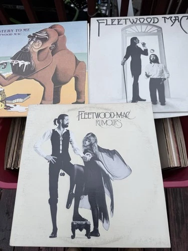 FLEETWOOD MAC Records-Fleetwood Mac, Rumors and Mystery To Me EX / EX / EX