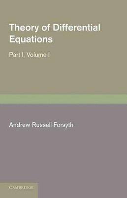 Theory of Differential Equations: Exact Equations and Pfaff's Problem by Andrew
