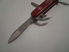 Vintage Swiss Army Knife Red Lock Fish Print K12 — photo 4