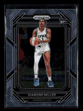 2022 Panini Prizm WNBA Diamond Miller #134 Black RC