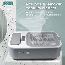 6000 RPM Nail Dust Collector - 60W Manicure Vacuum w/Filter for Salon & Home