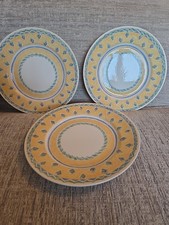3 X CHURCHILL PORTS OF CALL BY JEFF BANKS HERAT SMALL DINNER PLATES  Diam 24.5cm