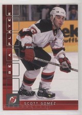 2001-02 ITG Be A Player Memorabilia Ruby 125/200 Scott Gomez #60 1s8