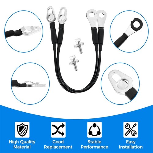 2 x Car Tailgate Cable Strap with Bolt Fit For 2014-2016 Sierra Limited 1500 - Picture 5 of 7