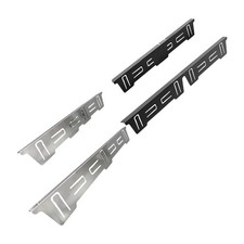 2 Pieces Stainless Steel Hob Gap Covers Flexible Splash Guard Gap Protector