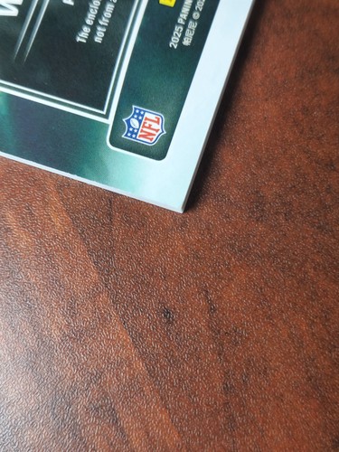 Parche de novato azul de fútbol americano 2025 Origins Savion William 21/49 Green Bay - Imagen 5 de 7