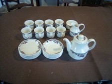 Royal Dalton Autums glory 27 piece tea set.