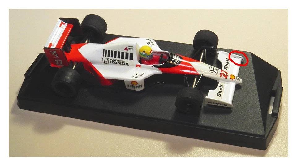 ONYX 1:43  McLAREN-HONDA MP4/5B GANADOR F1-1990 AYRTON SENNA - Imagen 2 de 3
