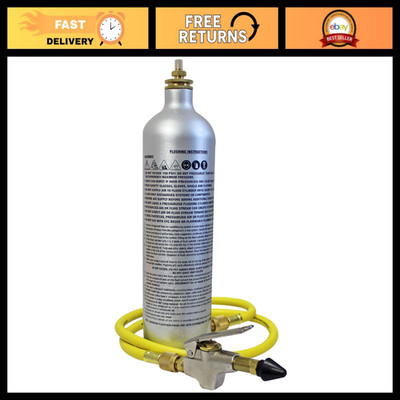 A/C System Flush Kit for Automotive Cooling Systems - Complete Flush Tool Set