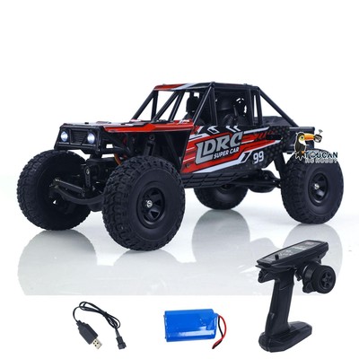 LDRC LD18499 1/18 2.4G RC Kletterauto 4*4 Fahrzeug 280 Bürstenmotor USB-Ladung