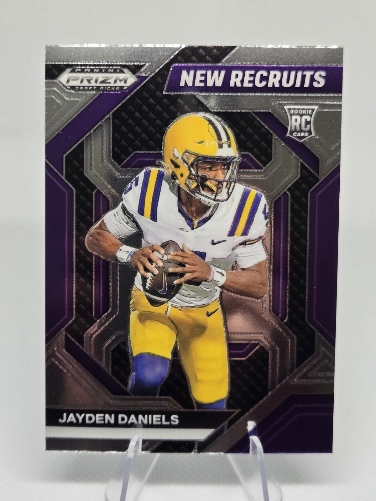 2024 Prizm Draft Picks New Recruits Jayden Daniels RC #NR-JDS