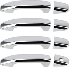 2020-2021 Silverado Sierra 1500 2500HD 3500HD Chrome Door Handle Covers  Compatib