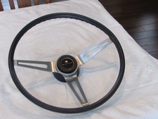Original 1969 1970 Buick Skylark GS Sport Steering Wheel Dark Blue Thumb Groove