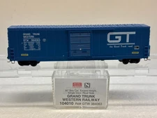 N Scale Micro Trains MTL 104010 Grand Trunk Western GTW  384063 Boxcar