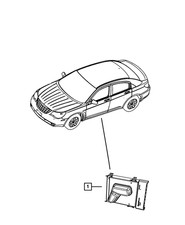 Genuine Mopar Power Seat Switch 56049429AF
