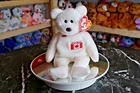 TY Beanie Baby - Maple the Bear (Canada Exclusive) | MWMT | Vintage | Rare