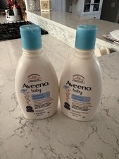 Aveeno Baby Eczema Therapy Moisturizing Cream 12 oz Colloidal Oatmeal NEW X 2