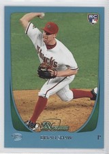 2011 Bowman Draft Blue 88/499 Bryan Shaw #42 1c6