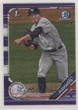 2019 Bowman Draft Chrome Purple Refractor 231/250 Jake Agnos #BDC-72 0hk7