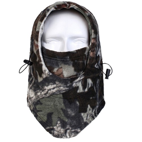 Tactical Military Winter Balaclava Face Cover Ski Mask Windproof Fleece Camo Hat - Picture 17 of 29
