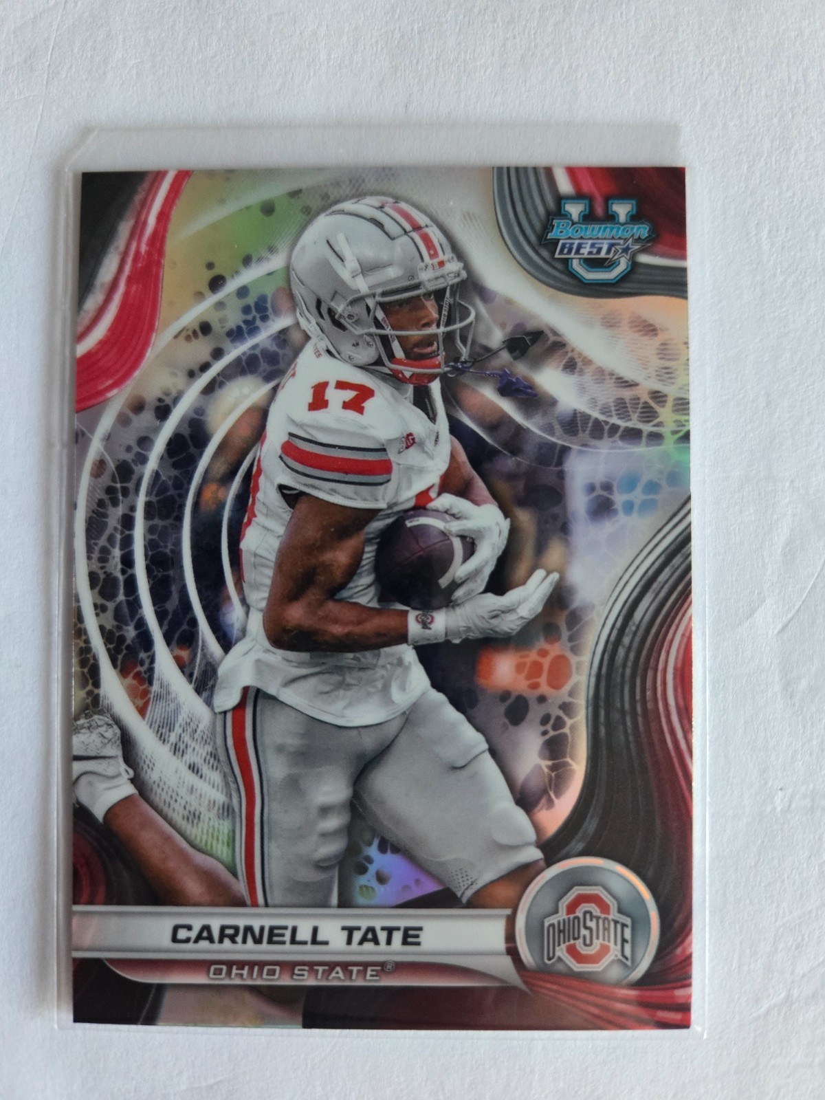 2024 Bowman U Best #47 Carnell Tate Ohio State
