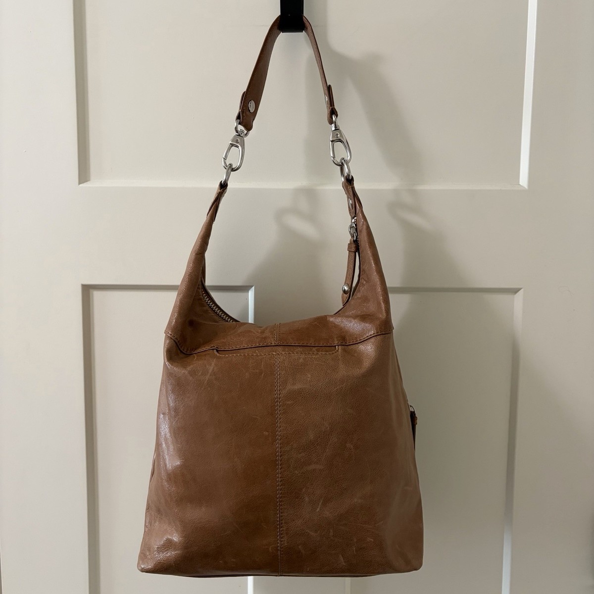Hobo International The Original Shoulder Bag Brown Leather | eBay