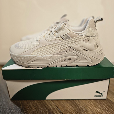 PUMA RS-Trck Tones Light Gray Harbor Mist Men