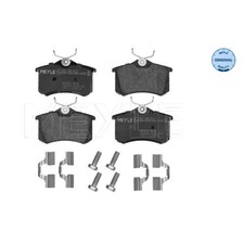 Satz Bremsbeläge Bremsklötze hinten für Audi A2 8Z0 A3 8L1 8P1 8P7 8PA | 2397