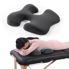 Breast Massage Pillow - Portable Support Bolster for Travel and Napping