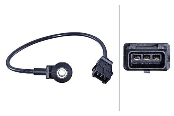 Hella Klopfsensor 6PG 013 114-401 12V FüR VW Golf 3 1H1 Sharan 7M8 7M9 7M6 Vento-image