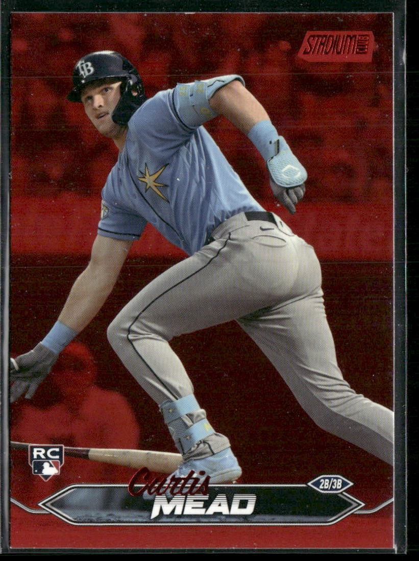 2024 Stadium Club #271 Curtis Mead Red Foil