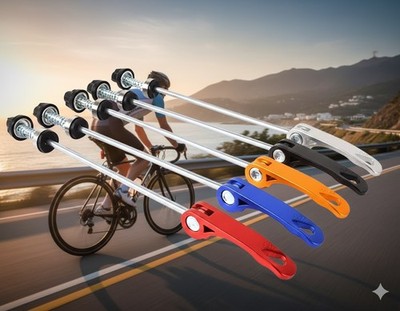 MTB Rennrad Schnellspanner Set 100/135mm (140/180mm) QR 5mm CNC Radspanner